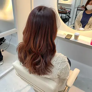 ロング カラー sida西院店/ 西村真夜のヘアスタイル