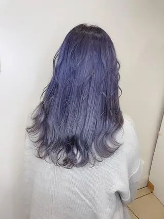 ロング カラー レイヤー/ハッシュ 渋谷/サッタのヘアスタイル