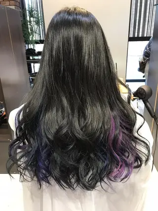 セミロング Redeww所属・HIRO .Nのヘアスタイル