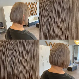 ショート カラー ELLE&SALLY 石野のヘアスタイル