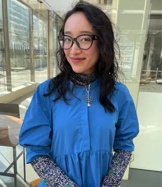 セミロング パーマ 田中 碧のヘアスタイル