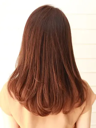 ロング カラー 戸村 世奈のヘアスタイル