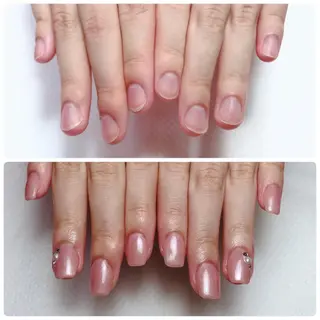 ネイル 深爪を断らない スカルプ高評価店のネイルデザイン