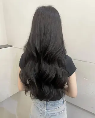 ロング カラー 横浜/レイヤーカット /韓国ヘア/佐藤記正のヘアスタイル