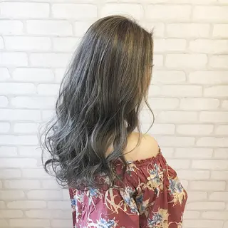 ロング カラー ヘアアレンジ ✨艶髪✨透明感✨ 山内大樹のヘアスタイル