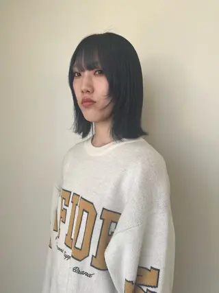 ミディアム カラー ✨レディースパーマ/ 髪質改善✨ケント🌳のヘアスタイル