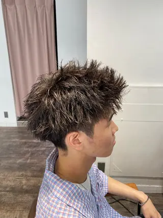 ショート メンズ 江﨑 翔のヘアスタイル