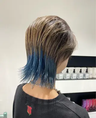 ミディアム カラー ちょめ/八王子 ZEST emuのヘアスタイル