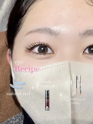 マツエク・マツパ «銀座/まつ毛眉毛» yui 🥞🤍のマツエク・マツパデザイン