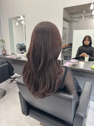 ロング レイヤー・ブリーチ kiyotoshiのヘアスタイル