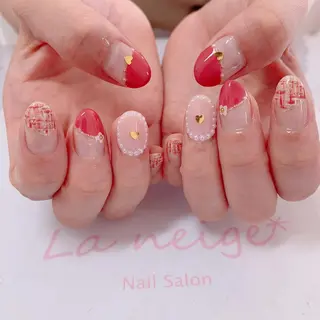 ネイル La neige* yuki 🥯🍑のネイルデザイン