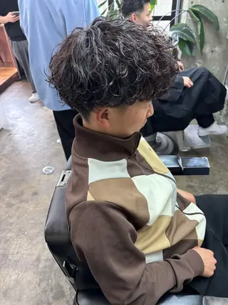 パーマ メンズ 土岐 仁/メンズ専門 パーマ特化美容師🌀のヘアスタイル