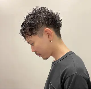 パーマ メンズ 村田 奈月のヘアスタイル