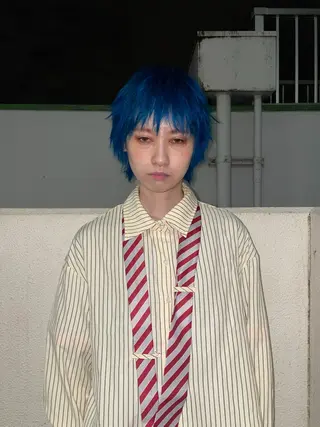 ショート カラー vetica所属・フジヤ サイタのヘアスタイル