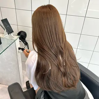 ロング カラー 表参道/透明感カラー /暗髪/ジュキヤのヘアスタイル