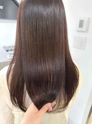 カラー アンニュイヘア/ 顔周りカット/眞弓萌のヘアスタイル