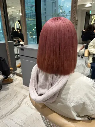 ロング カラー 透明感カラー×ケア ブリーチTakeruのヘアスタイル