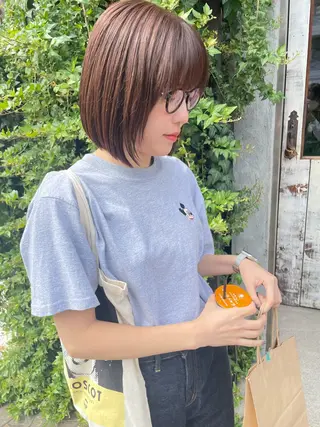 ミディアム カラー 鎌田卓也/髪質改善 /透明感カラーのヘアスタイル