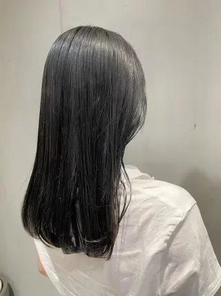 セミロング カラー ヘアアレンジ 艶髪/レイヤーカット 🐣misakiのヘアスタイル