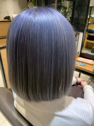 ショート カラー ヘアアレンジ Moana by HEADLIGHT所属・tomoka/ デザインカラー🌺のヘアスタイル