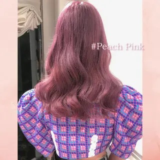 セミロング カラー LOTTA CUCCI所属・miyu /トレンド カラー×艶髪のヘアスタイル