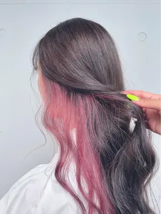 ロング カラー もにか🌞原宿/渋谷 🌝ブリーチカラーのヘアスタイル