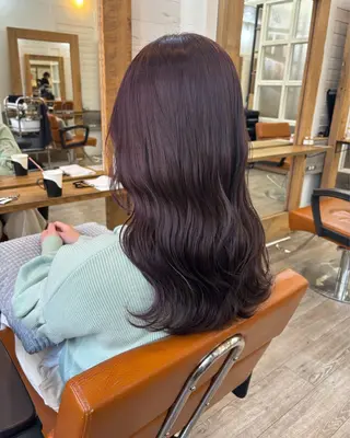 ロング カラー 広島/ヘアセット /ベージュ/わかなのヘアスタイル