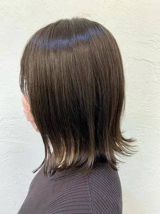 ミディアム カラー 髪質改善/縮毛矯正 鈴木裕介のヘアスタイル