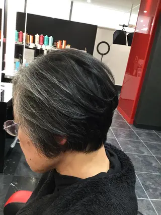 ショート Annon プライベートサロンのヘアスタイル