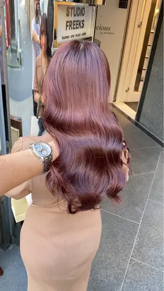 ロング カラー 🎴 永井あさひ🎴のヘアスタイル