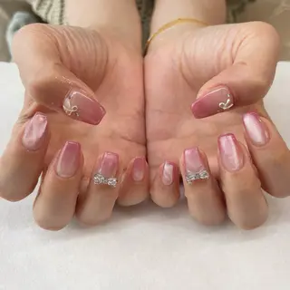 ネイル 💎🐰 saki. m 🐰💎のネイルデザイン