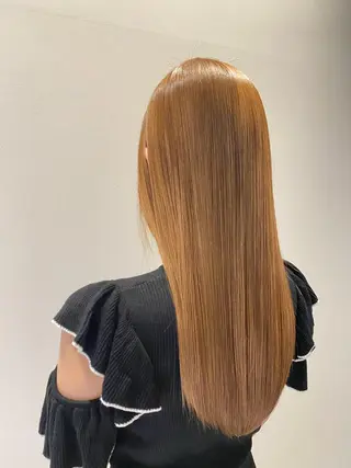 ロング カラー ベレーザ渋谷所属・🦋ハイトーン・髪質 改善🦋成嶋 朋希のヘアスタイル