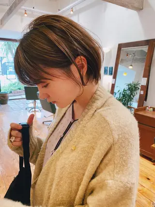 ショート カラー メンズカット特化柏駅 徒歩3分LOUのヘアスタイル