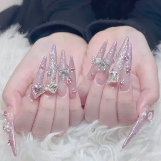 ネイル ゴテゴテ ネイルのネイルデザイン