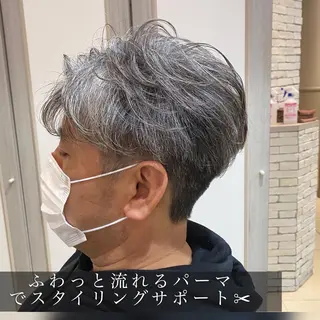 パーマ メンズ Dxxxx III所属・女性目線の大人 メンズ*Ayakaのヘアスタイル