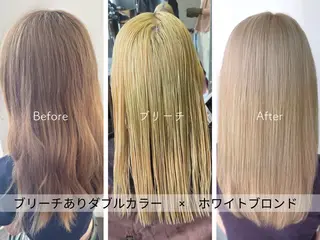 セミロング SARAJU 仁川店【カラー特化】のヘアスタイル