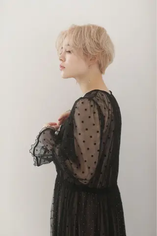 ショート 【骨格診断】佃 知南のヘアスタイル