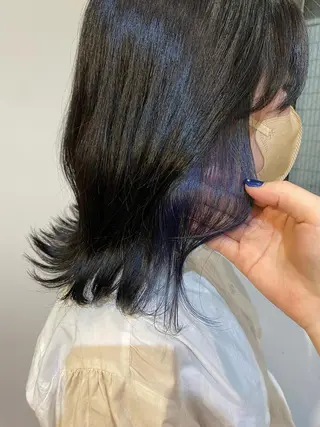 ミディアム GO TODAY SHAiRE SALON 原宿Stella店所属・𓍯柔らかhair 𓍯 yukinoのヘアスタイル