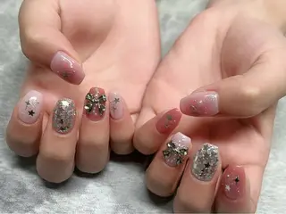 ネイル 【Zina京都駅前】 きぬがわ らむのネイルデザイン