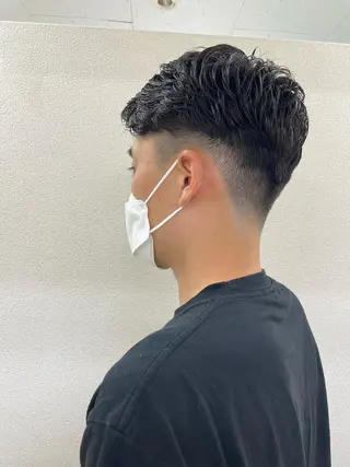 パーマ メンズ 松本平太郎美容室大宮店所属・もりたみかこ 美容師お休み中のヘアスタイル