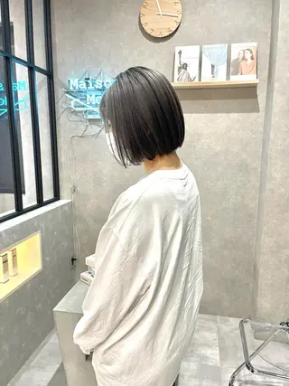 ミディアム カラー mood tatemachiのヘアスタイル
