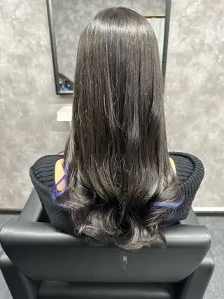 ロング 渡邊 良のヘアスタイル