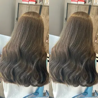 ロング 🍒しの🍒 ハイトーン/カットのヘアスタイル