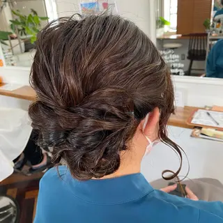 ヘアアレンジ Kazaoka Saraのヘアスタイル