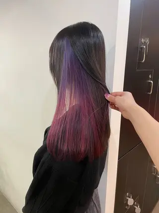 セミロング 横山 奈央のヘアスタイル