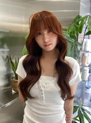 カラー Shiori･:* 💫のネイルデザイン