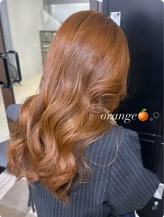 セミロング Giblle.所属・茉音 茉音のヘアスタイル