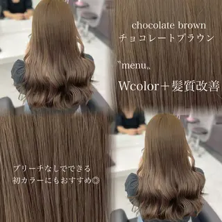 ロング カラー 🤍レイヤー/顔周り /hirari🤍のヘアスタイル