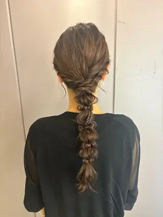 ヘアアレンジ Iris by artina 武蔵小杉店【イリス バイ アルティナ】所属・🎼レイヤー/顔周り カット/nene♬のヘアスタイル