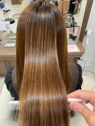 ロング ✨髪質改善・縮毛矯正 専門美容室マーベルのヘアスタイル